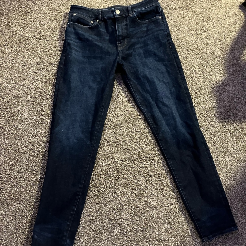 Express dark blue jeans